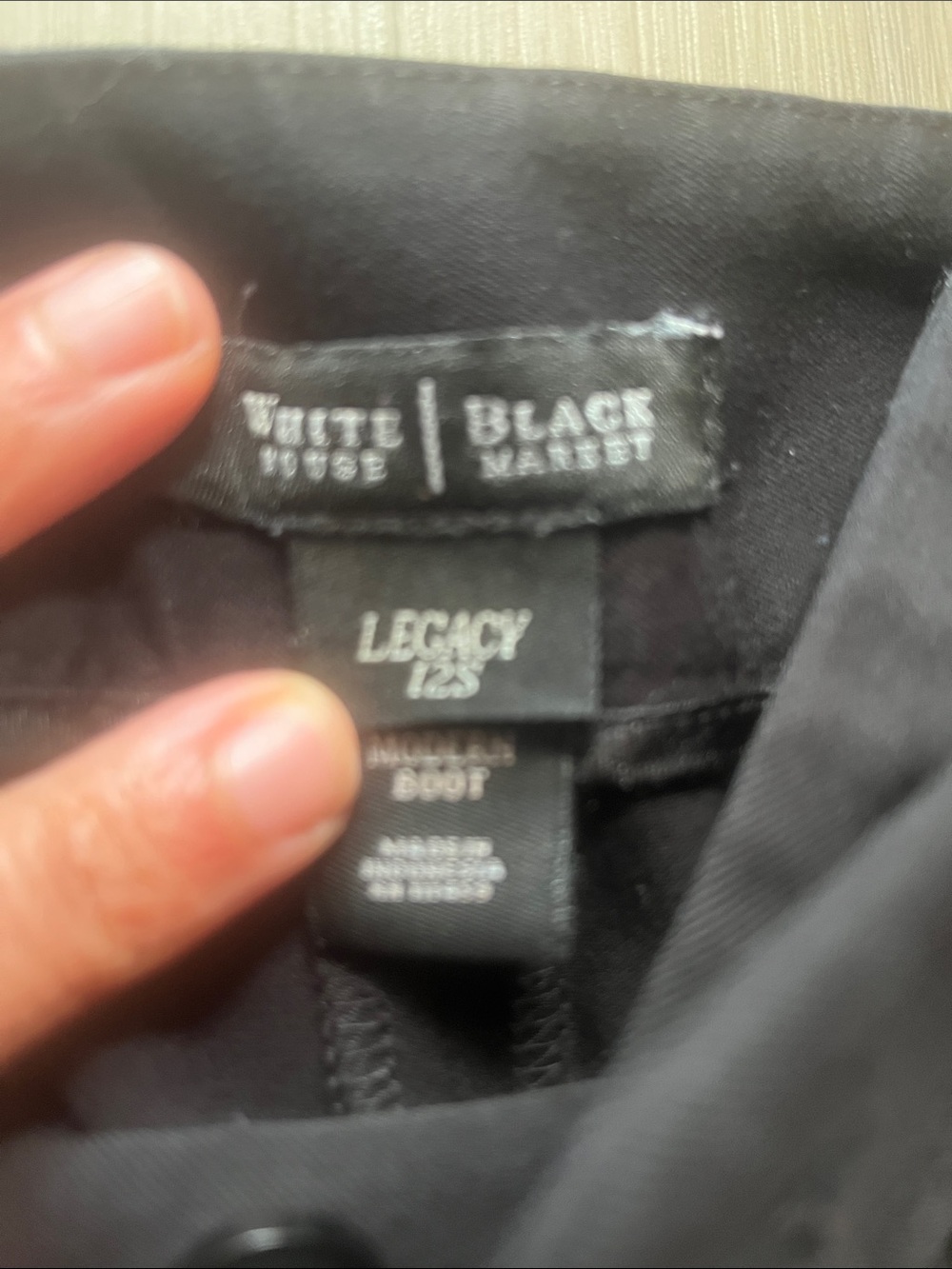 White House Black Market Black Legacy Pants - Picture 2 of 5